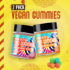 2 Pack Vegan Gummies| Delta 8 Orange Slices & Apple Dots UK
